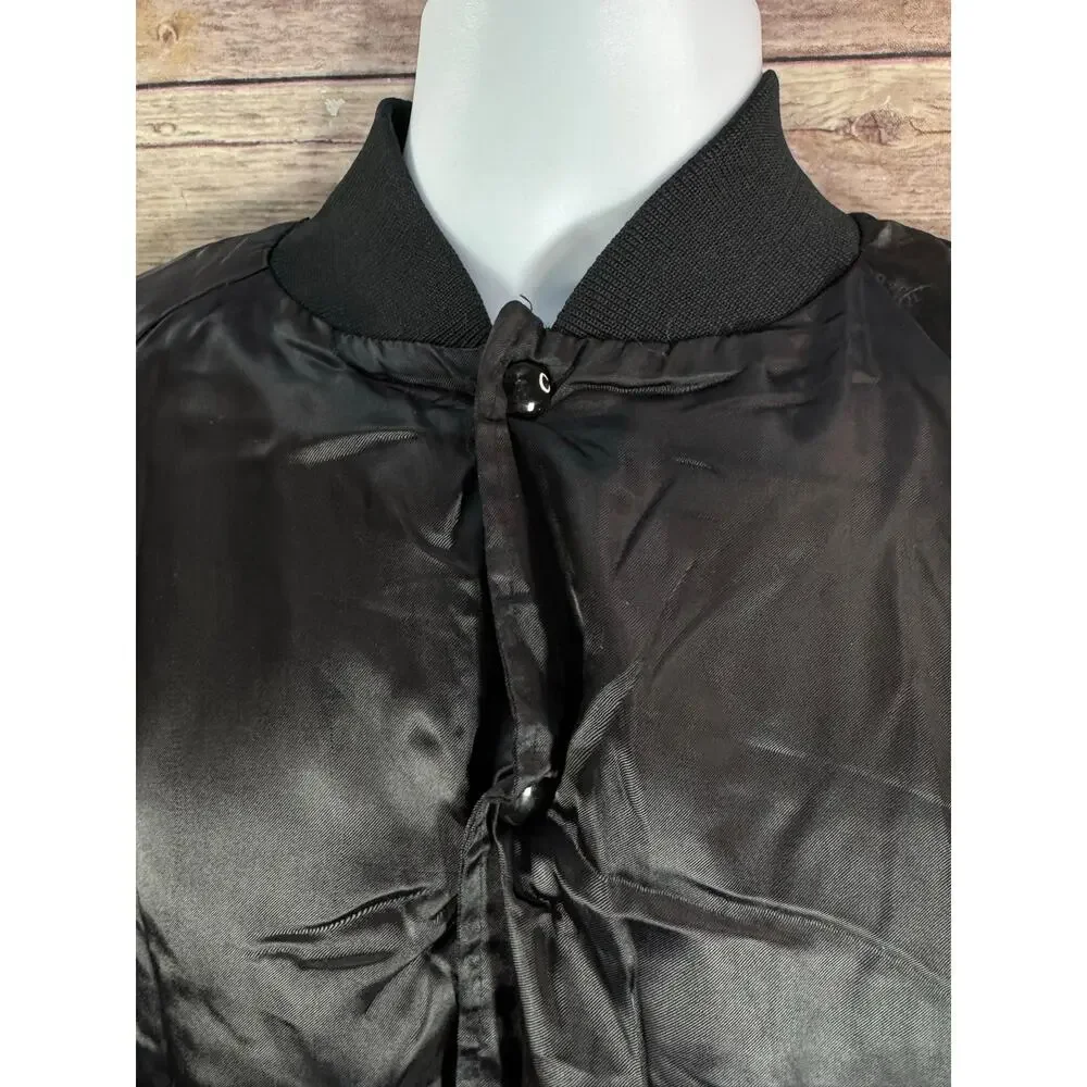 Vintage 1995 Moroso Motorsports Racing Black Jacket - Made in USA Size Medium